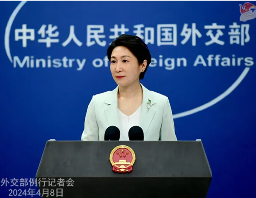 法新社记者8日在外交部例会上就提问称,美国财长耶伦6日在广州表示,在