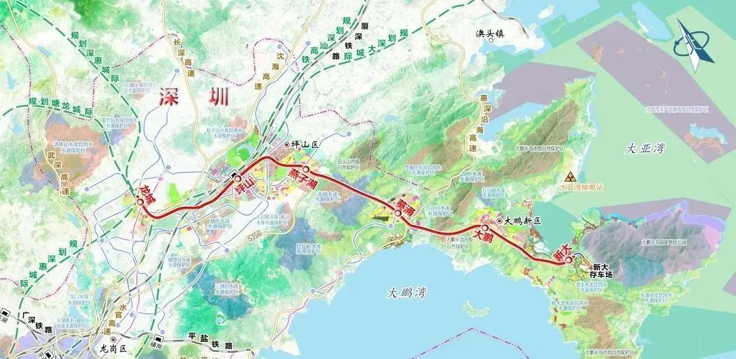 穗莞深城际深大城际地铁22号线刷新进度条
