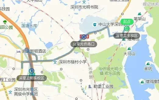高快巴士23号增加"深理工西门(招呼站)"1个单边公交停靠站;服务时间